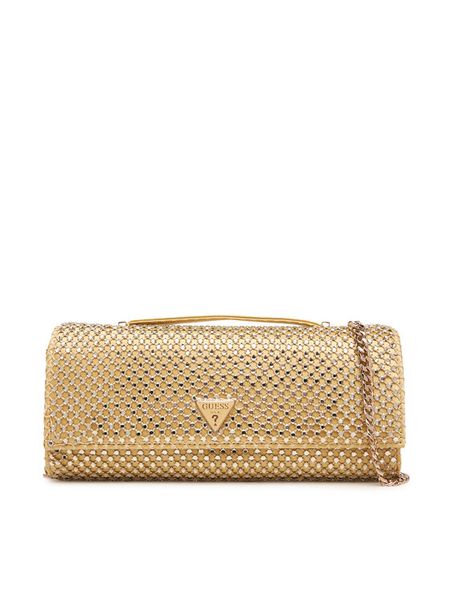 Guess Torebka Tasmin Mini HWRG9 931710 Złoty. Żółte torebki klasyczne Guess, z aplikacjami, z materiału, bez dodatków. Za 589,99 zł.