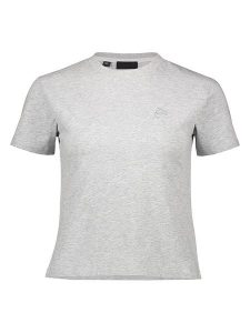 ESPRIT Koszulka w kolorze szarym rozmiar: M. Szare bluzki ESPRIT, m, bez wzorów, z bawełny, bez kołnierzyka, bez ramiączek. Za 32,90 zł.