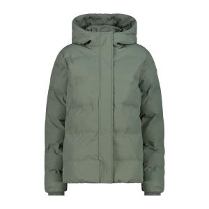 Damska kurtka z kapturem CMP. Szare kurtki CMP, na zimę, xs, bez wzorów, z puchu, z kapturem. W wyprzedaży za 464,10 zł.