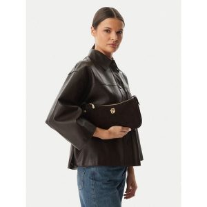 Torebka BOSS. Brązowe torebki klasyczne Boss, bez wzorów, bez dodatków. Za 649,99 zł.