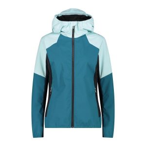 Kurtka damska turystyczna CMP 34Z2366. Zielone kurtki CMP, s, bez wzorów, bez kaptura. Za 508,50 zł.