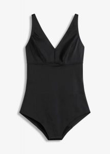 Body bezszwowe, bez fiszbinów, średni stopień modelowania sylwetki. Brązowe body i gorsety bonprix, bez wzorów. Za 124,99 zł.