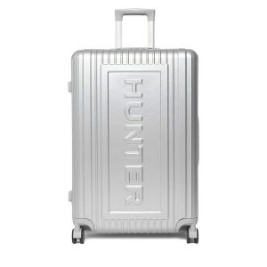 Walizka duża Hunter. Szare walizki Hunter, bez wzorów, duże. Za 399,99 zł.