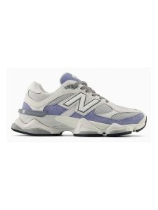 New Balance Skórzane sneakersy "9060" w kolorze szaro-niebieskim rozmiar: 43. Niebieskie trampki New Balance, bez wzorów, z materiału, bez zapięcia. Za 505,13 zł.