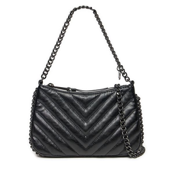 Torebka Aldo. Czarne listonoszki ALDO, bez wzorów, bez dodatków. Za 119,99 zł.