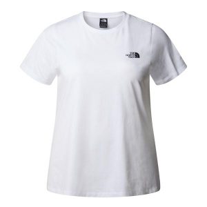 The North Face Koszulka S/S Simple Dome Nf0A89Knfn4. Białe koszulki sportowe The North Face, bez wzorów, bez ramiączek. Za 91,99 zł.