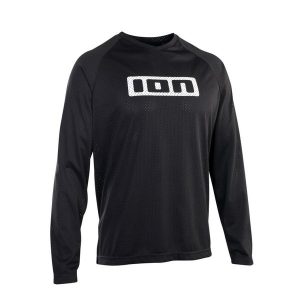 Bluza rowerowa ION Logo LS. Czarne bluzy ION, bez wzorów, bez kaptura. Za 203,99 zł.