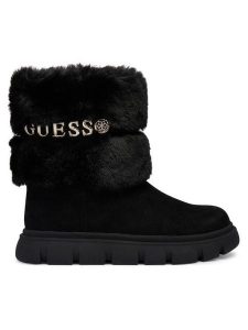 Guess Śniegowce FLFMEL ELE10 Czarny. Czarne buty zimowe Guess, bez obcasa, bez zapięcia. Za 634,99 zł.