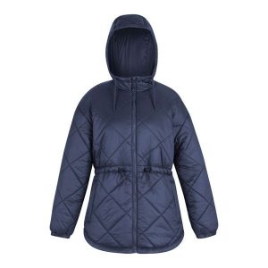 Pikowana Kurtka Damska Ivey. Niebieskie kurtki Regatta, bez wzorów, bez kaptura. Za 251,99 zł.