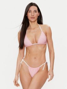 Juicy Couture Bikini Dion JCITS223202 Różowy. Czerwone bikini Juicy Couture, bez wzorów, z syntetyku. Za 139,99 zł.