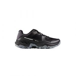 Buty trekkingowe damskie Mammut Girun Ii Low Gtx. Czarne buty trekkingowe Mammut, z materiału, bez zapięcia. Za 734,00 zł.