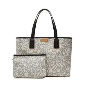 Torebka TOUS. Brązowe shopper bag Tous, bez wzorów, bez dodatków. Za 749,99 zł.