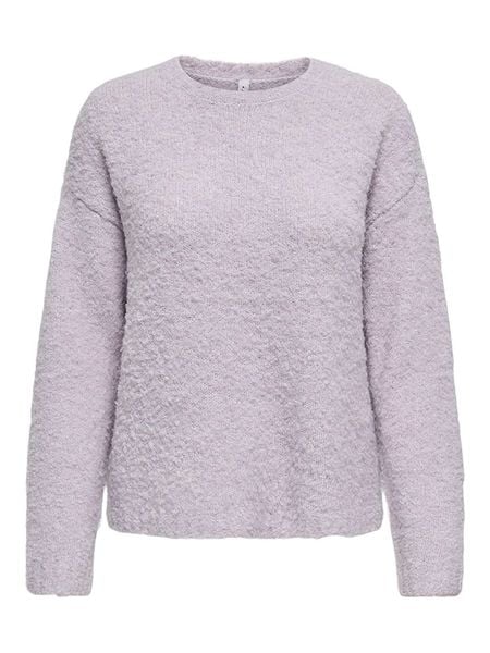 ONLY Sweter w kolorze lawendowym rozmiar: L. Różowe swetry oversize ONLY, l, bez wzorów, bez ramiączek. Za 127,05 zł.