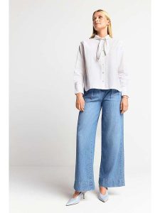 Rich & Royal Dżinsy - Comfort fit - w kolorze niebieskim rozmiar: W29. Niebieskie jeansy Rich & Royal, bez wzorów, z podwyższonym stanem. Za 252,12 zł.