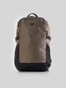 4F Plecak miejski (ok. 25 L) z kieszenią na laptop - brązowy Uniwersalny. Brązowe plecaki 4f. Za 199,99 zł.