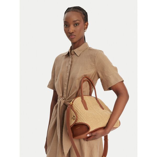 Torebka Coccinelle. Brązowe kuferki Coccinelle, bez wzorów, bez dodatków. Za 1 699,99 zł.