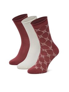Nine West Skarpety długie BR_NW_01_Z_SS25 (3 PACK) Kolorowy. Skarpetki Nine West, bez wzorów, z materiału. Za 39,99 zł.