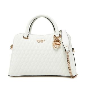 Torebka Guess. Białe torebki klasyczne Guess, z aplikacjami, bez dodatków. Za 479,99 zł.