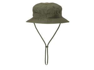 Kapelusz turystyczny olive green. Zielone kapelusze HELIKON-TEX, bez wzorów, z bawełny. Za 55,99 zł.