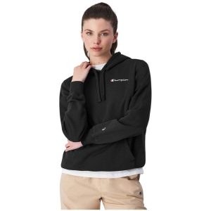 Bluza damska Champion Hooded. Czarne bluzy Champion, s, bez wzorów, bez kaptura. Za 227,00 zł.