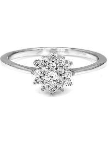 Diamant Vendôme Złoty pierścionek z diamentami rozmiar: 59. Szare pierścionki Diamant Vendôme, z diamentem, złote. Za 2 174,99 zł.