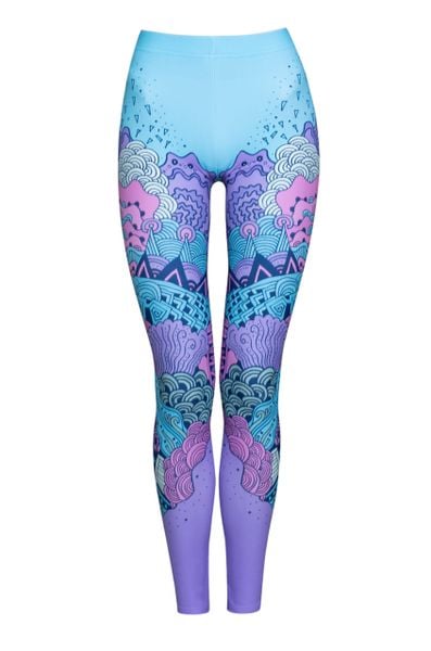 Legginsy sportowe damskie DEEP TRIP Ariel. Legginsy DEEP TRIP, bez wzorów, z elastanu. Za 179,00 zł.