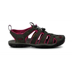 Buty do chodzenia damskie Keen Clearwater Leather Cnx. Niebieskie buty trekkingowe Keen, z materiału, bez zapięcia. Za 648,00 zł.
