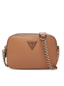 Guess Torebka HWZG78 79140 Brązowy. Brązowe listonoszki Guess, z aplikacjami, ze skóry, bez dodatków. Za 349,99 zł.