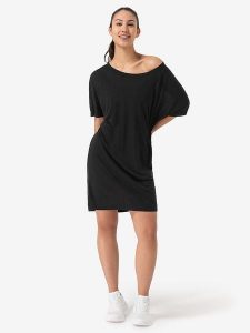 Super.natural Sukienka "Laguna" w kolorze czarnym rozmiar: XS. Czarne sukienki super.natural, xs, bez wzorów, z wełny, bez kołnierzyka, bez ramiączek, mini. Za 217,99 zł.