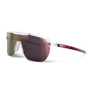Okulary rowerowe JULBO FREQUENCY crystal/czerwone | Spectron cat 3. Czerwone okulary przeciwsłoneczne Julbo. Za 469,00 zł.