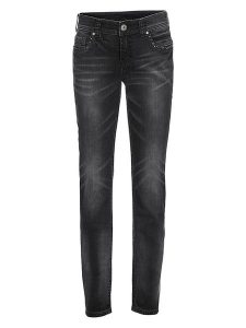 Heine Dżinsy - Slim fit - w kolorze czarnym rozmiar: 42. Czarne jeansy Heine, bez wzorów. Za 175,26 zł.