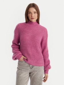 Vero Moda Sweter Ellie 10346753 Fioletowy Oversize. Fioletowe swetry klasyczne Vero Moda, m, bez wzorów, z syntetyku, bez ramiączek. Za 319,99 zł.