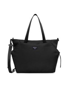 Roxy Torebka WBEO-ROXY-RH-002-10 Czarny. Czarne torebki klasyczne Roxy, bez wzorów, z materiału, bez dodatków. Za 129,99 zł.