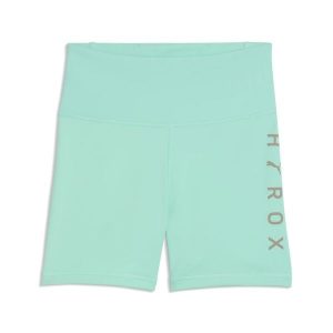 Damskie krótkie legginsy PUMA x HYROX Essentials 5" PUMA. Czarne legginsy Puma, bez wzorów, z dzianiny, krótkie. Za 179,00 zł.