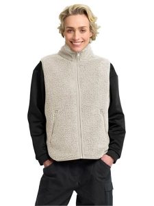 Jack Wolfskin Kamizelka polarowa "High Curl" w kolorze kremowym rozmiar: M. Brązowe kamizelki Jack Wolfskin, m, bez wzorów, z materiału, bez kołnierzyka, bez ramiączek, bez kaptura. Za 300,21 zł.