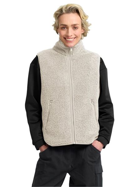 Jack Wolfskin Kamizelka polarowa "High Curl" w kolorze kremowym rozmiar: L. Brązowe kamizelki Jack Wolfskin, l, bez wzorów, z materiału, bez kołnierzyka, bez ramiączek, bez kaptura. Za 313,27 zł.