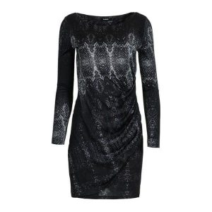 Desigual Sukienka Damska Bonnie S Czarny. Sukienki marki Desigual. W wyprzedaży za 302,00 zł.