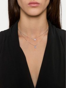 Michael Kors Naszyjnik MKC1745CZ040 Srebrny. Szare naszyjniki Michael Kors, srebrne. Za 489,99 zł.