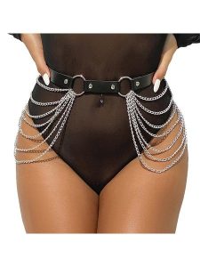 INTIMAX Paski harness w kolorze czarnym rozmiar: S. Czarne paski INTIMAX, bez wzorów, z materiału. Za 77,45 zł.