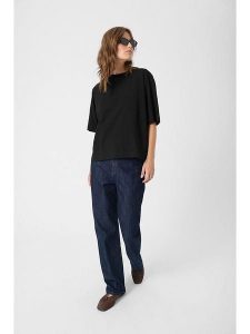 Soaked in Luxury Koszulka w kolorze czarnym rozmiar: XXL. Czarne bluzki Soaked in Luxury, xxl, bez wzorów, bez kołnierzyka, bez ramiączek. Za 104,99 zł.