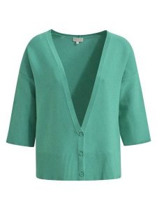 Milano Italy Kardigan w kolorze zielonym rozmiar: S. Zielone kardigany Milano Italy. Za 217,99 zł.