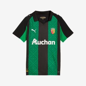 Koszulka piłkarska Puma RC Lens 24/25 wyjazdowa. Bluzki Puma, m, bez wzorów, ze lnu, sportowe, bez kołnierzyka, bez ramiączek. Za 389,99 zł.