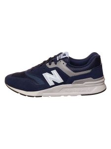 New Balance Skórzane sneakersy "997" w kolorze granatowym rozmiar: 44. Niebieskie trampki New Balance, bez wzorów, ze skóry, bez zapięcia. Za 311,85 zł.