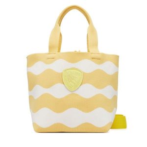 Torebka Blauer. Żółte torebki klasyczne Blauer, bez wzorów, bez dodatków. Za 339,99 zł.