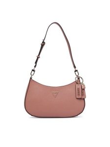 Guess Torebka Noelle II HWZG96 72180 Różowy. Czerwone torebki klasyczne Guess, z aplikacjami, ze skóry, bez dodatków. Za 544,99 zł.