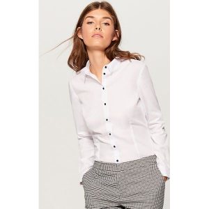 Koszula z body - Biały. Koszule marki Mohito. Za 89,99 zł.