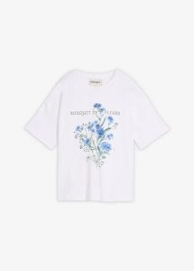 Luźny T-shirt z czystej bawełny. Zielone t-shirty bonprix, bez wzorów, z bawełny, bez kołnierzyka, bez ramiączek. Za 57,99 zł.