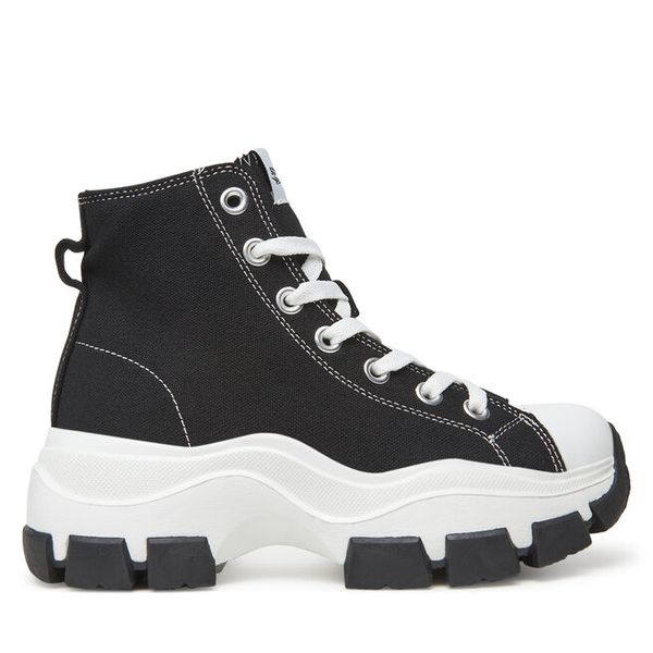 Trampki Sprandi. Czarne trampki Sprandi, bez wzorów, bez zapięcia. Za 189,99 zł.