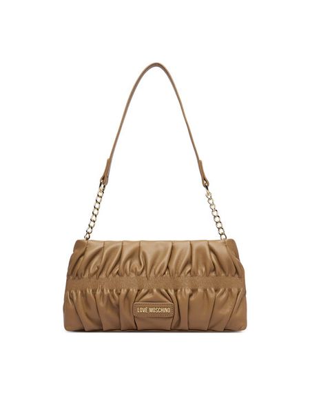 LOVE MOSCHINO Torebka JC4089PP1PLU0105 Beżowy. Brązowe torebki klasyczne LOVE MOSCHINO, bez wzorów, ze skóry, bez dodatków. Za 659,99 zł.