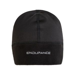 Czapka Endurance Marion Hat. Czarne czapki ENDURANCE, bez wzorów, z elastanu. Za 49,99 zł.